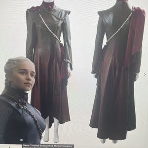 GOT Size M Daenerys Targaryen Khaleesi Dragon Queen Costume & Wig
